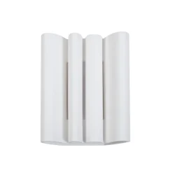 Lindby væglampe Novali, hvid, gips, op/ned, 26 cm, G9