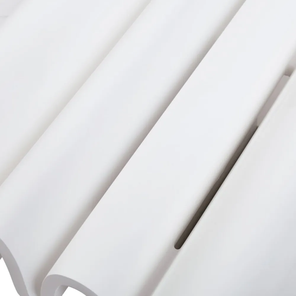 Lindby væglampe Novali, hvid, gips, op/ned, 26 cm, G9