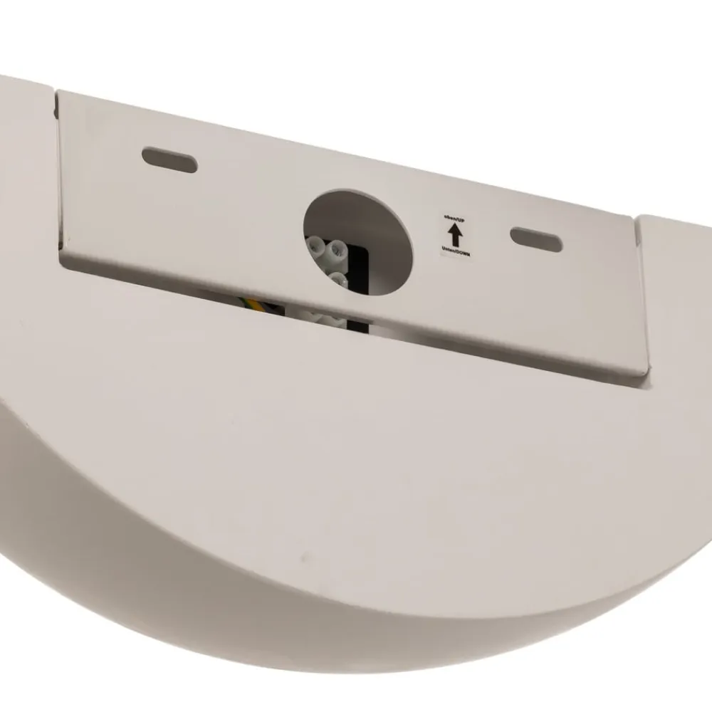 Lindby Gang|Pendellamper>væglampe Pascali, højde 13 cm, hvid, gips