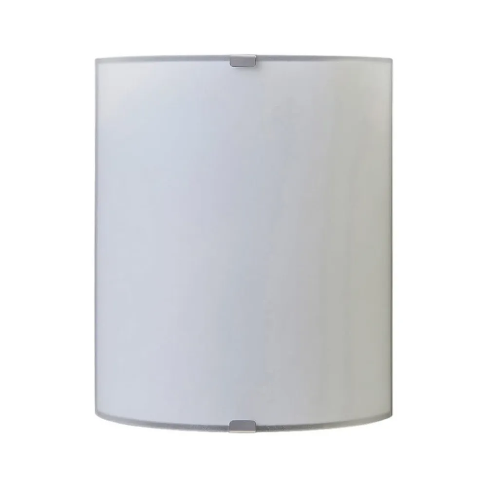 Lindby væglampe Phil, hvid, glas, højde 21 cm, sæt med 3 stk