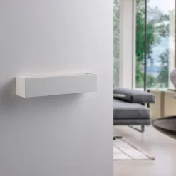 Lindby Væglamper|Væglamper>væglampe Santino, 35 cm, gips, G9, kan males