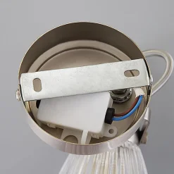 væglampe til badeværelset Kara, 21 cm høj, glas, IP44, G9^Lindby Outlet