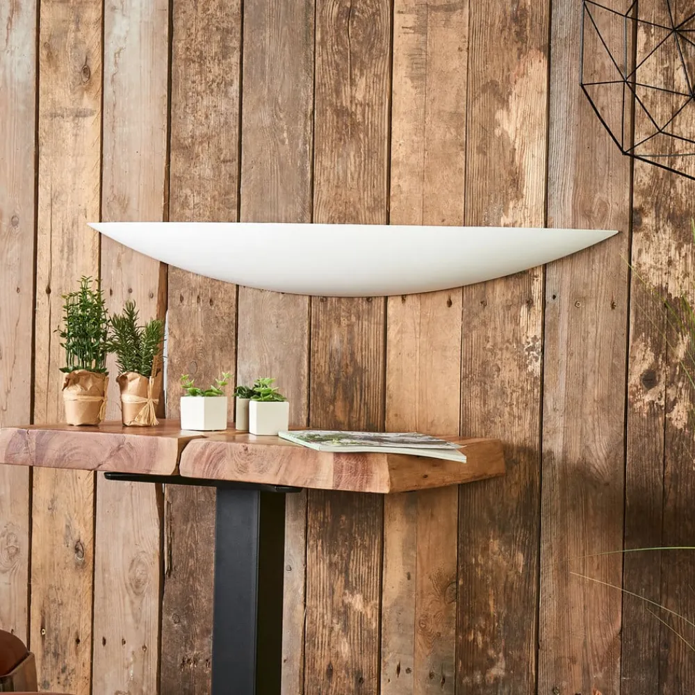 væglampe Tommi, hvid, gips, 100 cm, E14, kan males^Lindby Outlet