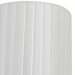 væglampe Virelle, hvid, tekstil, E27^Lindby Discount