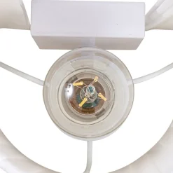 væglampe Virelle, hvid, tekstil, E27^Lindby Discount