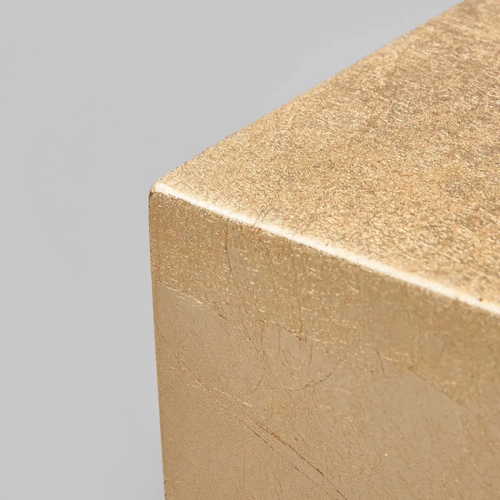 Lindby væglampe Yade, 11 cm, guldfarvet, gips, G9