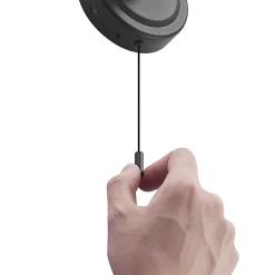 Lindby Zaniba væglampe, sort