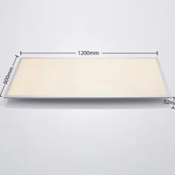 Zento LED-panel, CCT, fjernbetjening^Lindby Best