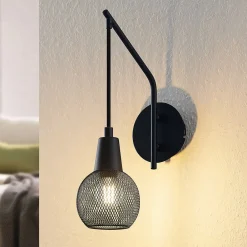 Lindby Væglamper|Væglamper>Zerda væglampe, gitterskærm, hængende