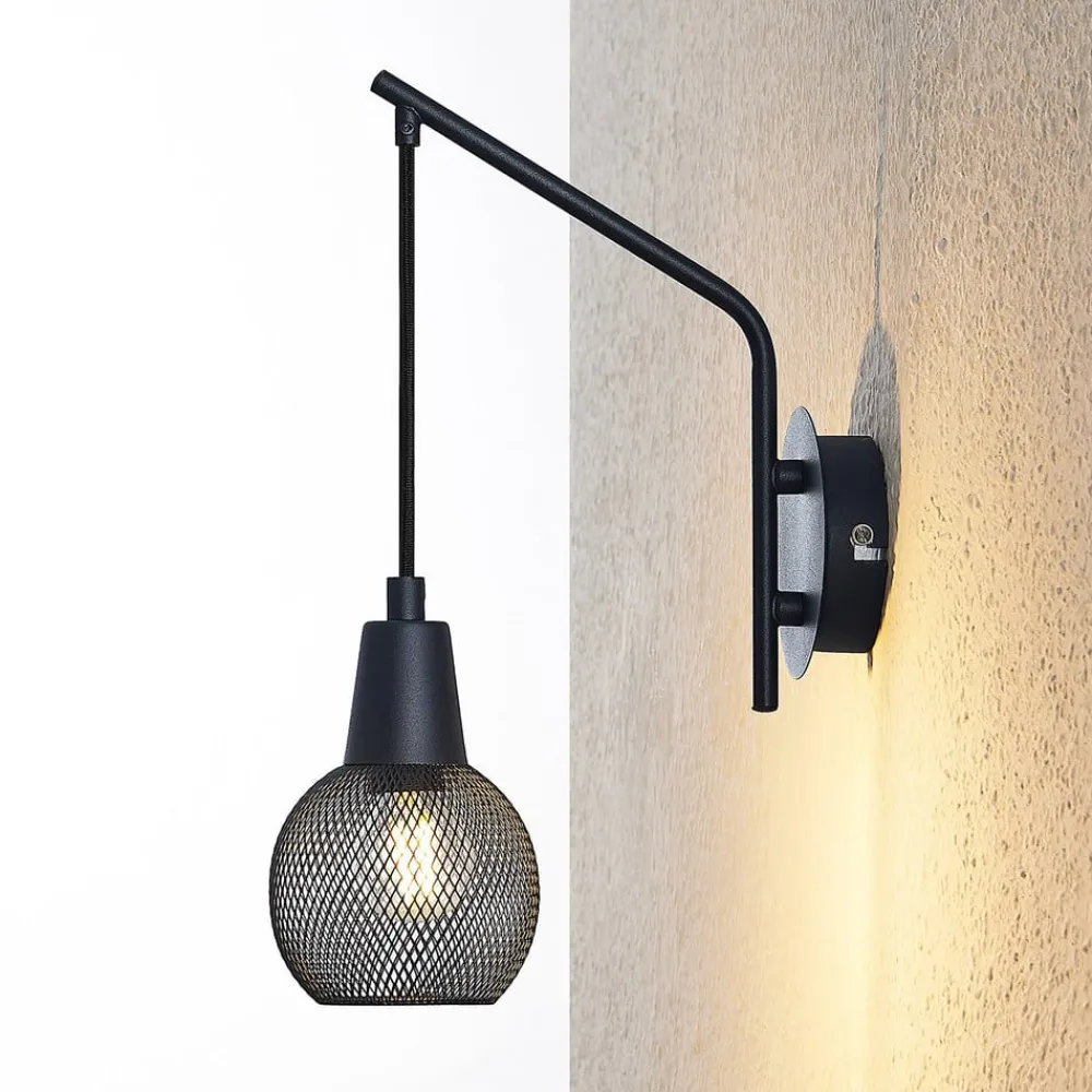 Lindby Væglamper|Væglamper>Zerda væglampe, gitterskærm, hængende