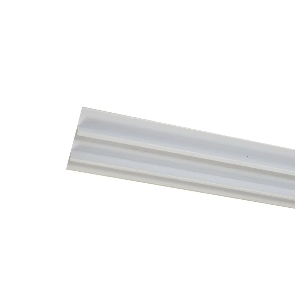 Lindby Skinnesystem>-cover Linaro, hvid, 1-faset system, 50 cm