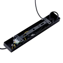 Lindby -pendel Anito, sort/guld, metal, 100 cm, E27