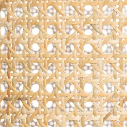 Lindby -pendel Yaelle, Ø 40 cm, rattan, sort, E27