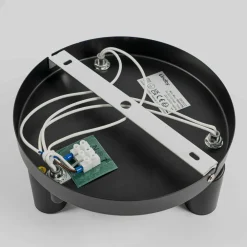 -spot Ilda, 3-lys, Ø 20 cm, sort, jern^Lindby Online