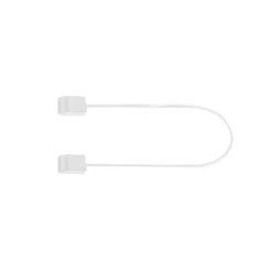 Lindby Skinnesystem>-stik Lumaro, kabellængde 54 cm, hvid, PVC