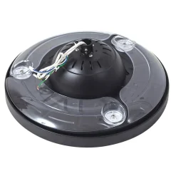 Lindby Lindy LED-loftventilator Oras, sort, DC, støjsvag, 107 cm