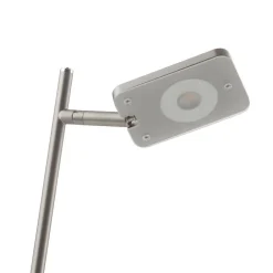 lock LED-gulvlampe, 1 lyskilde, stålfarvet^Freelight Online