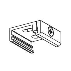 GLOBAL Loftbeslag til Noa 3-faset skinne, sort