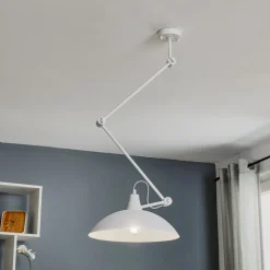 ALDEX Loftlampe 808 justerbar 1 lyskilde hvid