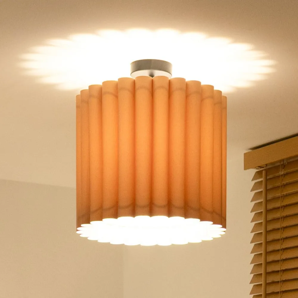 Duolla Loftlampe Aria, capucino, mikrofiber, E27