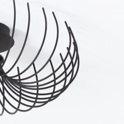 Loftlampe Aspendos N-641, sort, metal, Ø 36 cm^Opviq Clearance