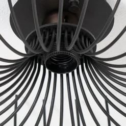 Loftlampe Aspendos N-641, sort, metal, Ø 36 cm^Opviq Clearance