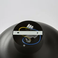 Loftlampe Basca, udvendig sort, indvendig guld^Luminex Online