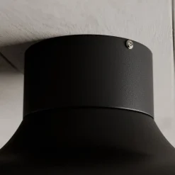 Loftlampe Basca, udvendig sort, indvendig guld^Luminex Online