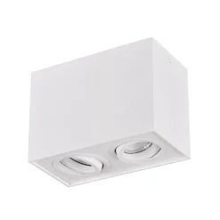 Trio Lighting Loftlampe Biscuit, 2 lyskilder, hvid