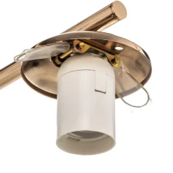 Lucea Loftlampe Bumerang, guld, 4 lyskilder