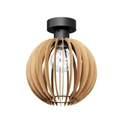 MCJ Loftlampe Clay, Ø 23 cm, birkeplywood, E27