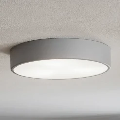TEMAR LIGHTING Loftlampe Cleo 400, Ø 40 cm grå