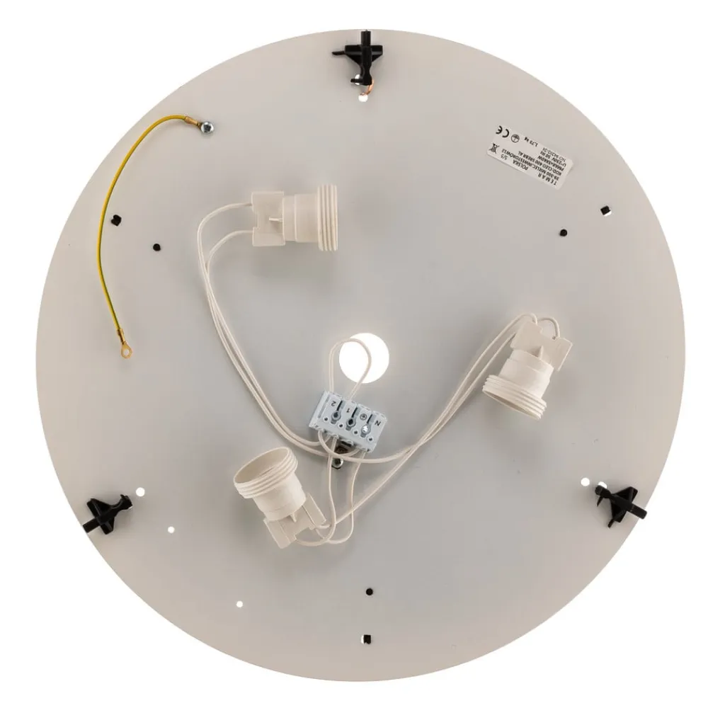 TEMAR LIGHTING Loftlampe Cleo 400, Ø 40 cm grå