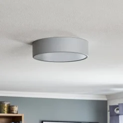 Loftlampe Cleo 300, Ø 30 cm grå^TEMAR LIGHTING