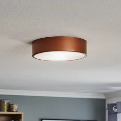 Loftlampe Cleo 300, Ø 30 cm kobber^TEMAR LIGHTING Discount