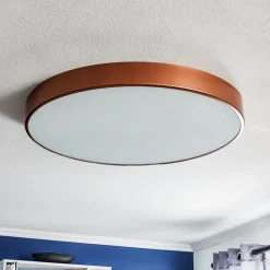 TEMAR LIGHTING Loftlampe Cleo 800, Ø 78 cm kobber