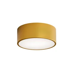 TEMAR LIGHTING Loftlampe Cleo, Ø 20 cm, IP54, guldfarvet, metal, E27