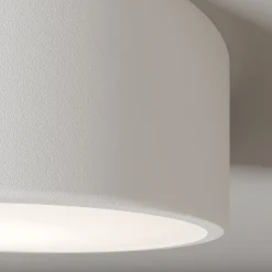 TEMAR LIGHTING Loftlampe Cleo, Ø 20 cm, IP20, hvid, metal, E27