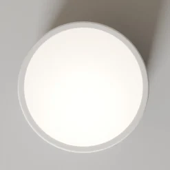 TEMAR LIGHTING Loftlampe Cleo, Ø 20 cm, IP20, hvid, metal, E27