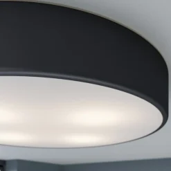 Loftlampe Cleo, Ø 50 cm, IP20, sort, metal, E27^TEMAR LIGHTING Online