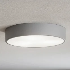 Loftlampe Cleo 400, grå, sensor, IP20, Ø 40 cm, metal^TEMAR LIGHTING Clearance