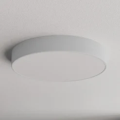 TEMAR LIGHTING Loftlamper>Loftlampe Cleo 500, grå, sensor, IP54, Ø 50 cm, metal