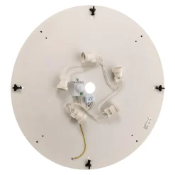 TEMAR LIGHTING Loftlampe Cleo 600, hvid, sensor, IP20, Ø 60 cm, metal