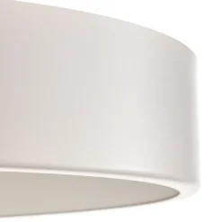 TEMAR LIGHTING Loftlampe Cleo 500, hvid, sensor, IP20, Ø 50 cm, metal
