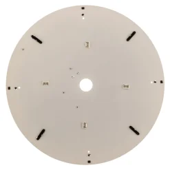 TEMAR LIGHTING Loftlampe Cleo 500, hvid, sensor, IP20, Ø 50 cm, metal