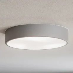 TEMAR LIGHTING Loftlampe Cleo 400, IP54, Ø 40 cm grå