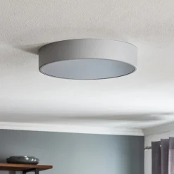 TEMAR LIGHTING Loftlampe Cleo 400, IP54, Ø 40 cm grå