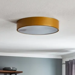 Loftlampe Cleo 400, IP54, Ø 40 cm guld^TEMAR LIGHTING Clearance