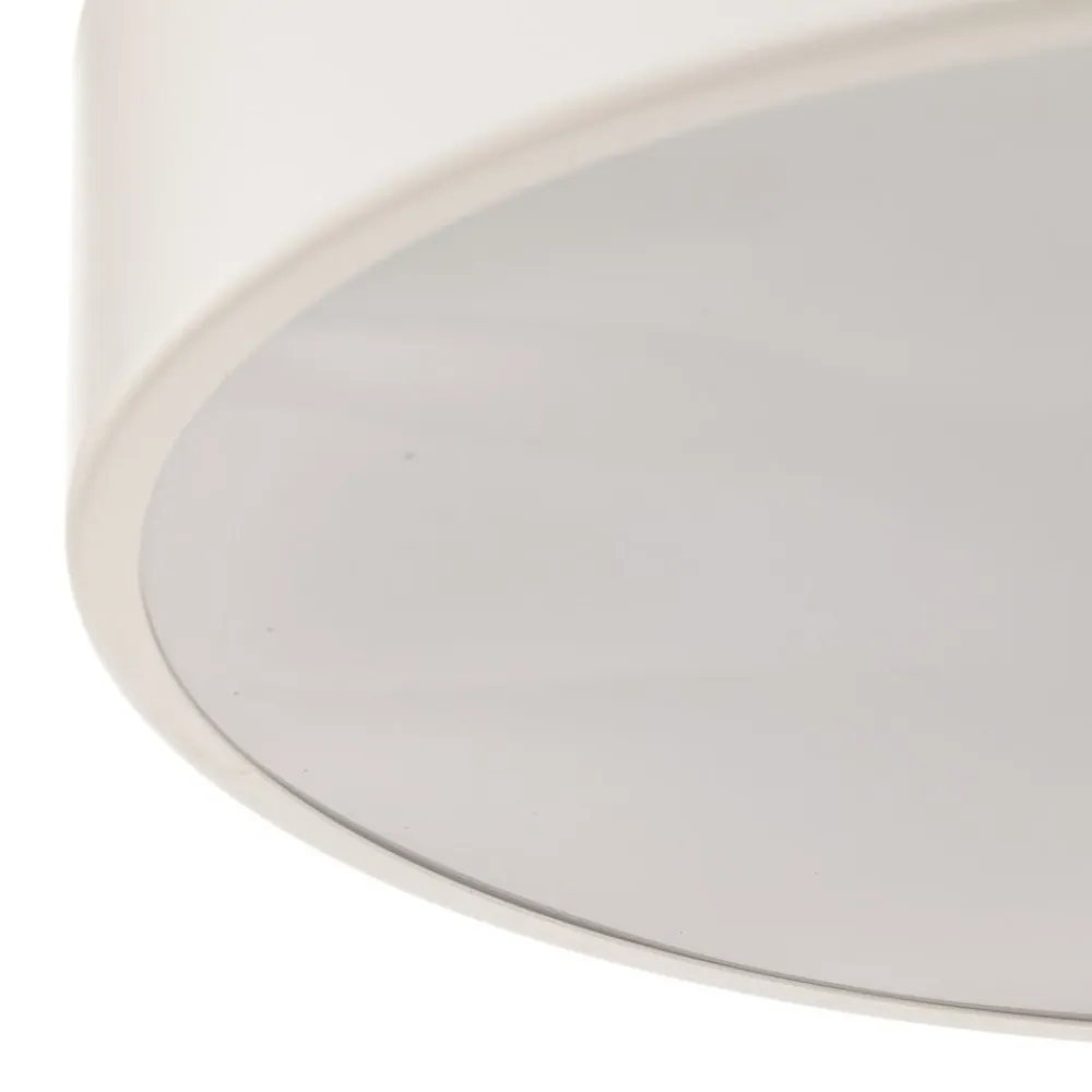 Loftlampe Cleo 400, IP54, Ø 40 cm hvid^TEMAR LIGHTING Online