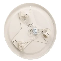 Loftlampe Cleo 400, IP54, Ø 40 cm hvid^TEMAR LIGHTING Online